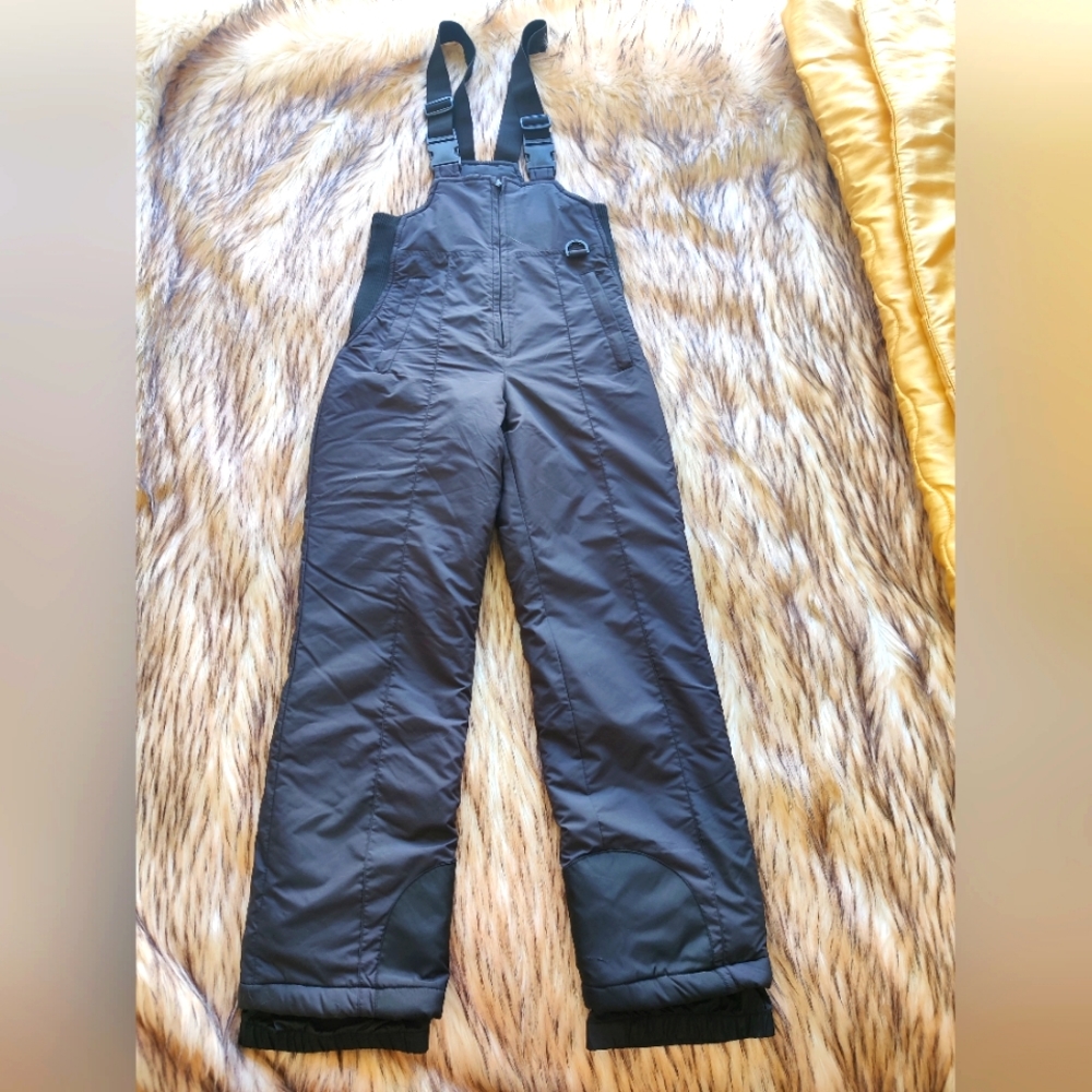 Girls Size 14 Black Ski Bibs